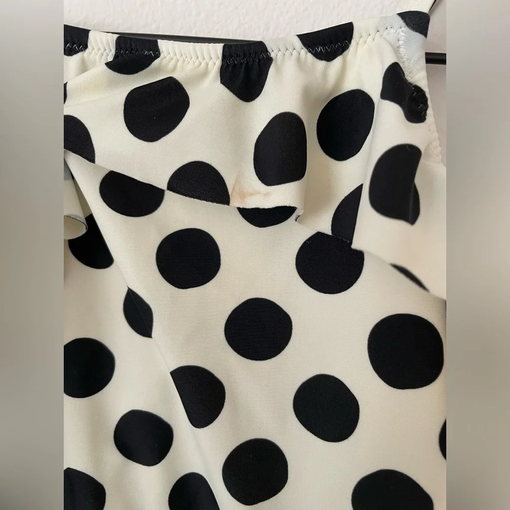 Zara kids swimsuit one piece polka dot size 6/7